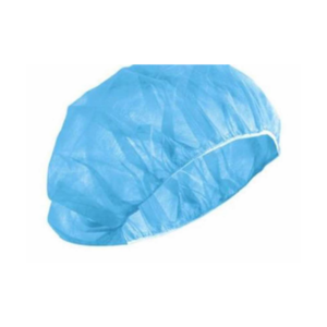 Bouffant Cap, Nonwoven Polypropylen, Blue